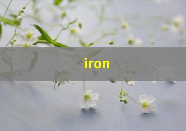 iron