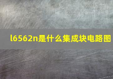 l6562n是什么集成块电路图