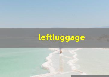 leftluggage 