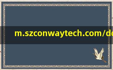 m.szconwaytech.com/ddcc55272509.html