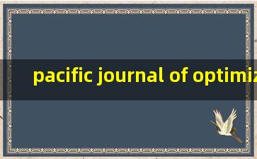 pacific journal of optimization是sci源期刊吗
