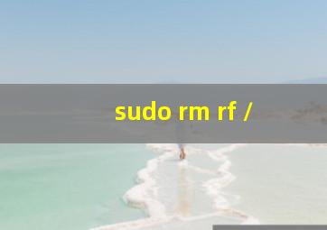 sudo rm rf /