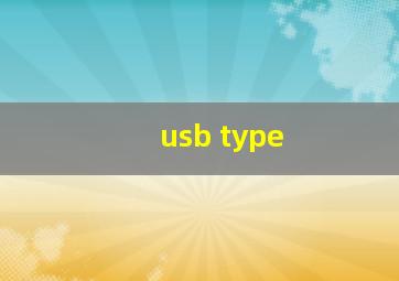 usb type