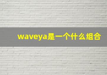 waveya是一个什么组合