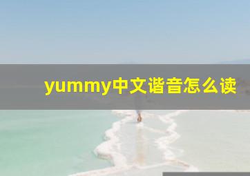 yummy中文谐音怎么读