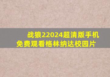 《战狼2》2024超清版手机免费观看  格林纳达校园片 