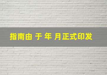 《指南》由( )于( )年( )月正式印发