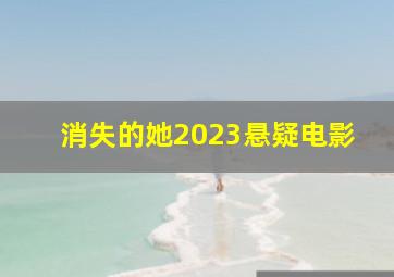 《消失的她》2023悬疑电影