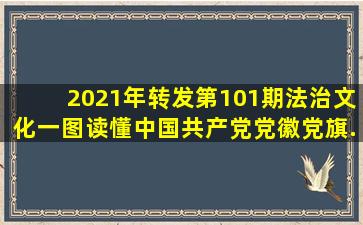 【2021年转发第101期】【法治文化】一图读懂《中国共产党党徽党旗...