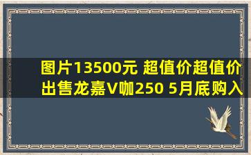 【图片】13500元 超值价,超值价,出售龙嘉V咖250 ,5月底购入,已上牌...