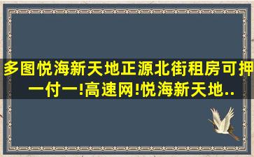 【多图】悦海新天地,正源北街租房,可押一付一!高速网!悦海新天地...