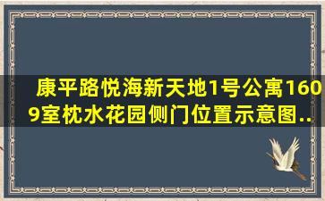 【康平路悦海新天地1号公寓1609室(枕水花园侧门)】位置示意图...