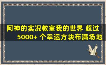 【阿神的实况教室】我的世界 超过 5000+ 个【幸运方块】布满场地...