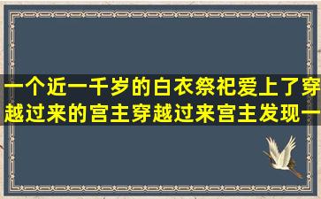 一个近一千岁的白衣祭祀爱上了穿越过来的宫主,穿越过来宫主发现一开...