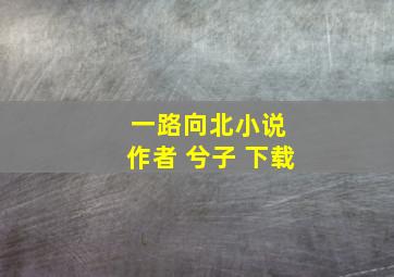 一路向北小说 作者 兮子 下载