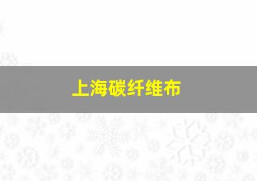 上海碳纤维布