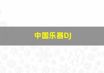 中国乐器DJ