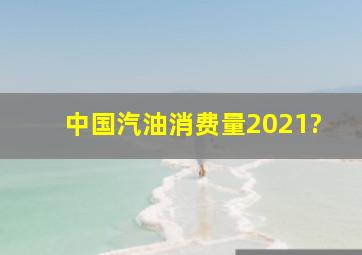 中国汽油消费量2021?