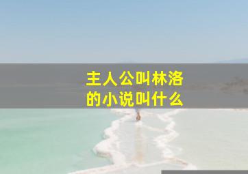 主人公叫林洛的小说叫什么