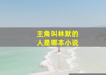 主角叫林默的人是哪本小说