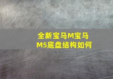 全新宝马M宝马M5底盘结构如何