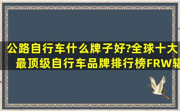 公路自行车什么牌子好?全球十大最顶级自行车品牌排行榜FRW辐轮王,