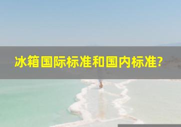 冰箱国际标准和国内标准?