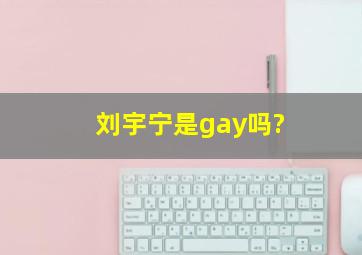 刘宇宁是gay吗?