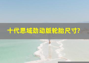 十代思域劲动版轮胎尺寸?