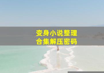 变身小说整理合集解压密码