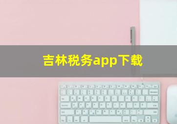 吉林税务app下载