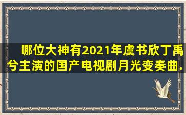 哪位大神有2021年虞书欣,丁禹兮主演的国产电视剧《月光变奏曲》...