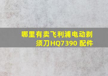 哪里有卖飞利浦电动剃须刀HQ7390 配件