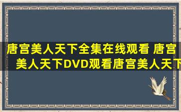 唐宫美人天下全集在线观看 唐宫美人天下DVD观看唐宫美人天下迅雷...