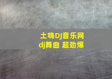 土嗨DJ音乐网dj舞曲 超劲爆