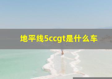 地平线5ccgt是什么车