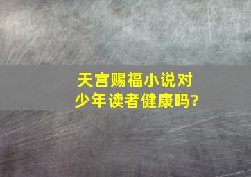 天宫赐福小说对少年读者健康吗?