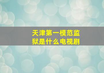 天津第一模范监狱是什么电视剧