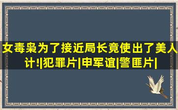 女毒枭为了接近局长,竟使出了美人计!|犯罪片|申军谊|警匪片|缉毒片|...