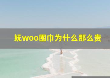 妩woo围巾为什么那么贵