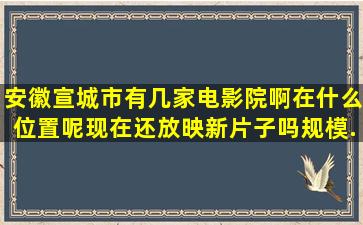 安徽宣城市有几家电影院啊,在什么位置呢,现在还放映新片子吗,规模...