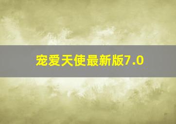 宠爱天使最新版7.0