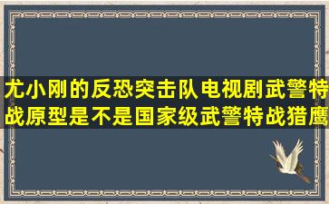 尤小刚的反恐突击队电视剧武警特战,原型是不是国家级武警特战,猎鹰...