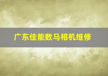 广东佳能数马相机维修