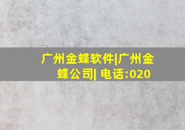 广州金蝶软件|广州金蝶公司| 电话:020