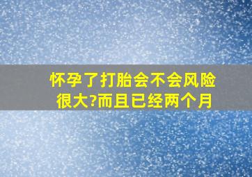 怀孕了打胎会不会风险很大?而且已经两个月