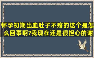 怀孕初期出血肚子不疼的这个是怎么回事啊?我现在还是很担心的,谢谢。