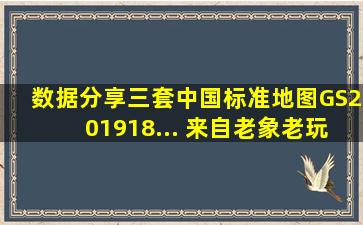 数据分享三套中国标准地图,GS(2019)18... 来自老象老玩玩 