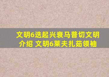 文明6迭起兴衰马普切文明介绍 文明6莱夫扎茹领袖