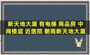 新天地大厦 有电梯 商品房 中间楼层 近医院 朝南,新天地大厦二手...